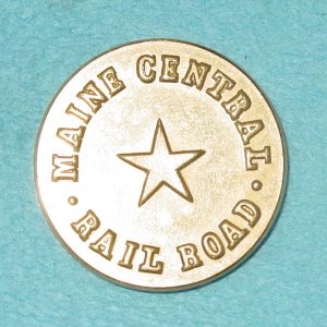 Pattern #03357 – Maine CENTRAL Railroad Flat  (Star in Center)