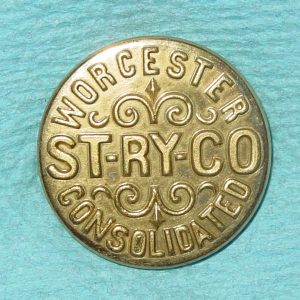 Pattern #06277 – WORCESTER CONSOLIDATED ST.RY.CO.