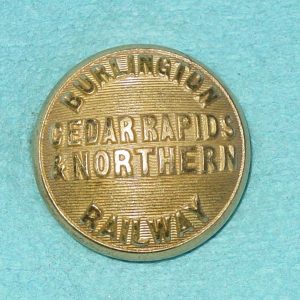 Pattern #06319 – BURLINGTON CEDAR RAPIDS & NORTHERN RAILWAY