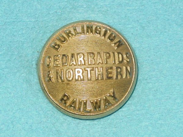 Pattern #06319 - BURLINGTON CEDAR RAPIDS & NORTHERN RAILWAY