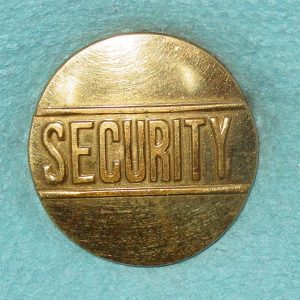 Pattern #06395 – SECURITY  (solid 1-pc.)