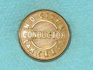 Pattern #06591 – N.O. CITY & LAKE R.R. CO. Conductor