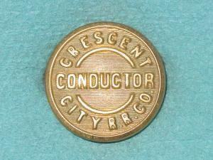 Pattern #06595 – CRESCENT CITY R.R. CO. Conductor