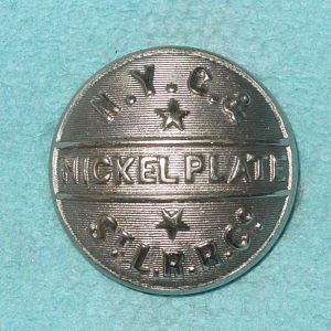 Pattern #08327 – N.Y.C. & ST. L. R.R. CO.  NICKEL PLATE