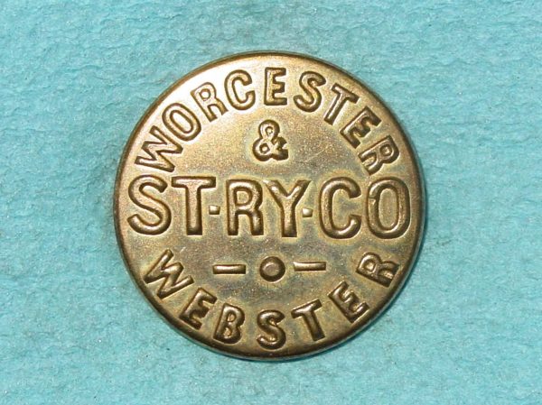 Pattern #08537 - WORCESTER & WEBSTER ST. RY. CO.