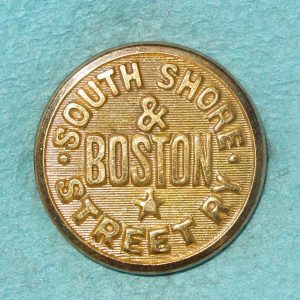 Pattern #08555 – SOUTH SHORE & BOSTON STREET RY.