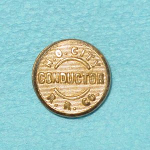 Pattern #08754 – N.O. CITY R.R. CO.  Conductor