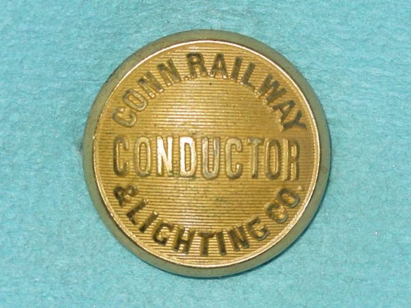 Pattern #08797 - CONn. RAILWAY & LIGHTING CO.  Conductor