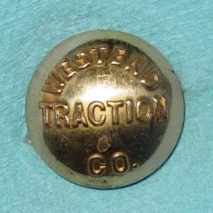 Pattern #08807 – WEST END TRACTION CO.