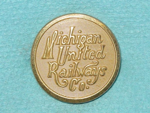 Pattern #09654 - MICHIGAN UNITED RAILWAYS CO.