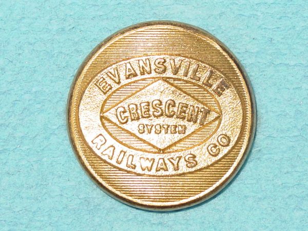 Pattern #10118 - EVANSVILLE RAILWAYS CO. CRESCENT SYSTEM