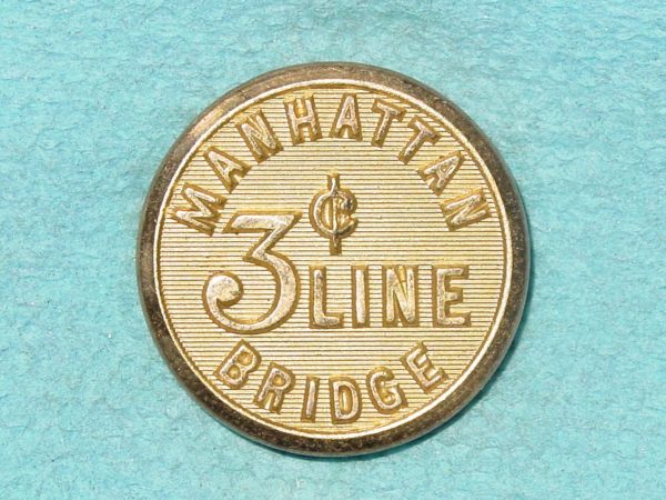 Pattern #10990 - MANHATTAN BRIDGE 3 CENT LINE