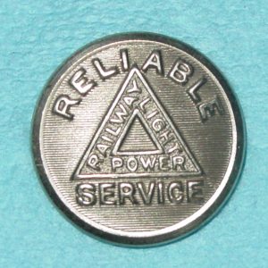 Pattern #11378 – RELIABLE SERVICE  RAILWAY-LIGHT-POWER