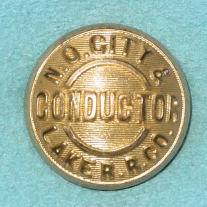 Pattern #04485 – N.O.CITY & LAKE R.R.CO. Conductor