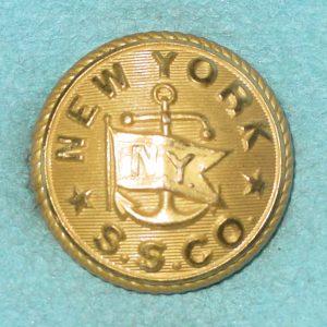 Pattern #04773 – NEW YORK S.S.CO. (w/  flag & Anchor)