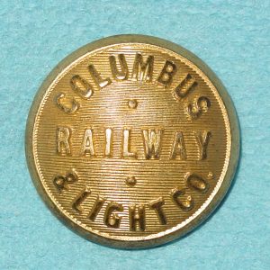 Pattern #09186 – COLUMBUS RAILWAY & LIGHT CO.