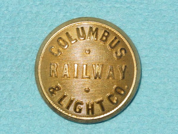 Pattern #09186 - COLUMBUS RAILWAY & LIGHT CO.