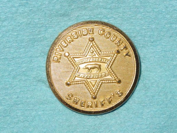 Pattern #15080 - Riverside County Sheriffs (w/ bear in star)