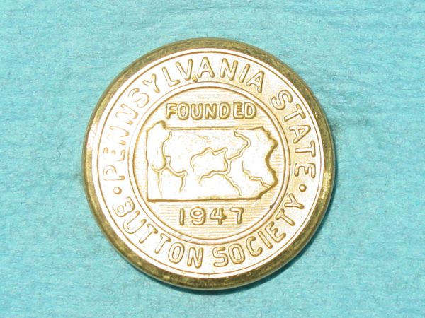 Pattern #15970 - Pennsylvania State Button Society Founded 1947