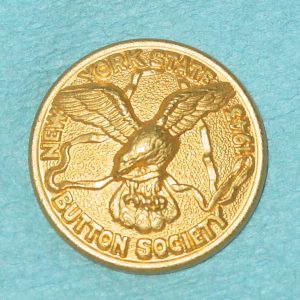 Pattern #16434 – NEW YORK STATE Button SOCIETY 1943  (Eagle w/  RIBBon)