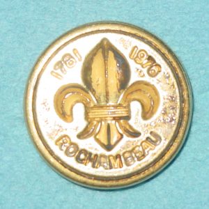 Pattern #16726 – ROCHAMBEAU 1781-1976  (INVERTED FLEUR-DE-LIS Center)