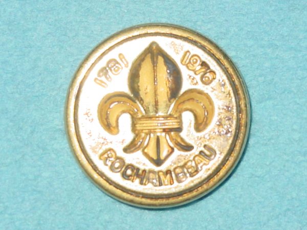 Pattern #16726 - ROCHAMBEAU 1781-1976  (INVERTED FLEUR-DE-LIS Center)