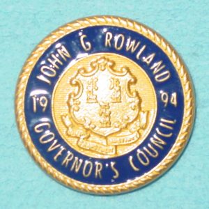 Pattern #17309 – ROWLAND, JOHN G. GOVERNOR’S COUNCIL 1994  (STATE of CT.)