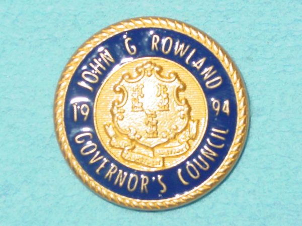 Pattern #17309 - ROWLAND, JOHN G. GOVERNOR'S COUNCIL 1994  (STATE of CT.)