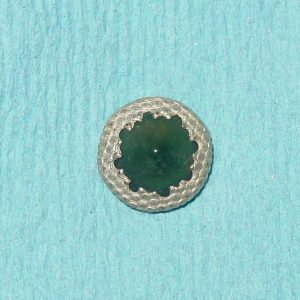 Pattern #26803 – GREEN Enamel w/ Pointed Center