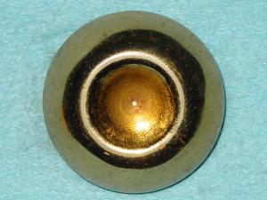 Pattern #29102 – LARGE Dome, AMBER Gem in Center