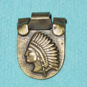 Pattern #29210 – NATIVE AMERICAN (Indian Head Shoe Buckle) solid 1-pc.