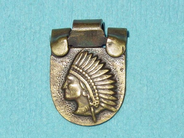 Pattern #29210 - NATIVE AMERICAN (Indian Head Shoe Buckle) solid 1-pc.