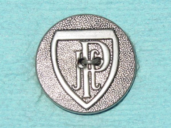 Pattern #80993 - 2-Hole, shield w/letters PH in center